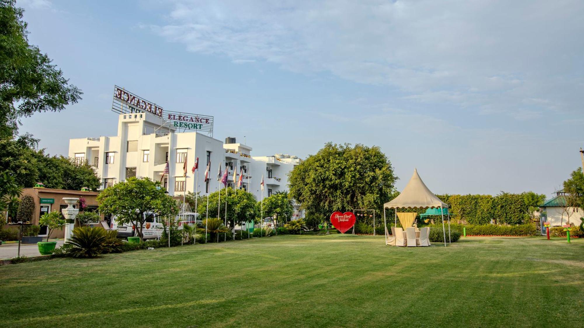 Elegance Resort Vrindávan Kültér fotó
