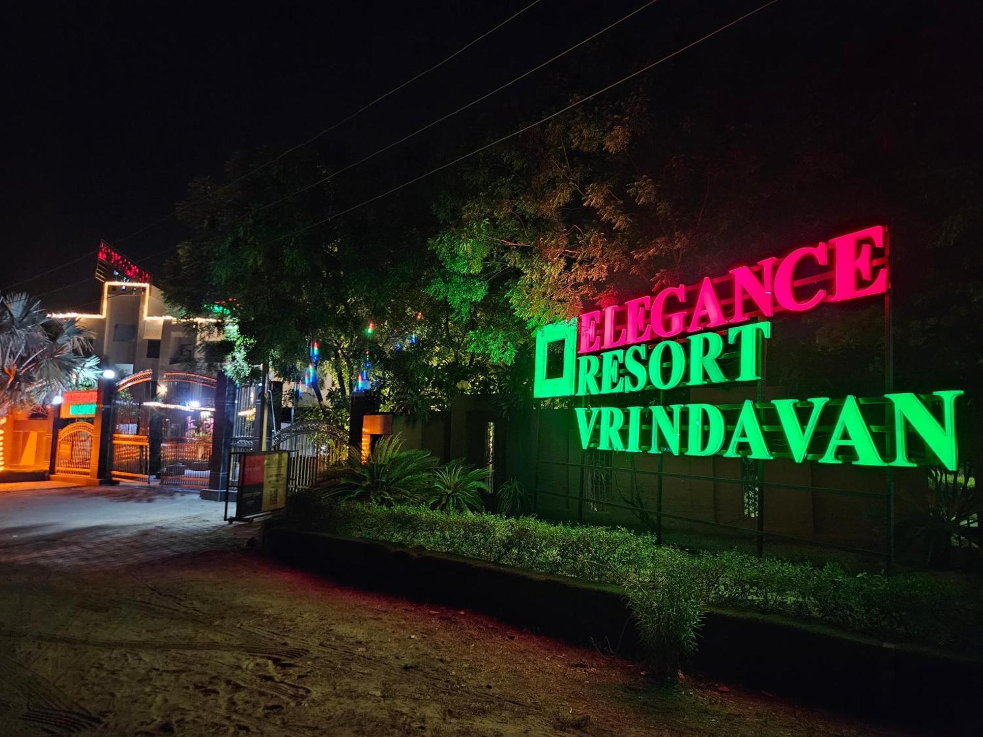 Elegance Resort Vrindávan Kültér fotó
