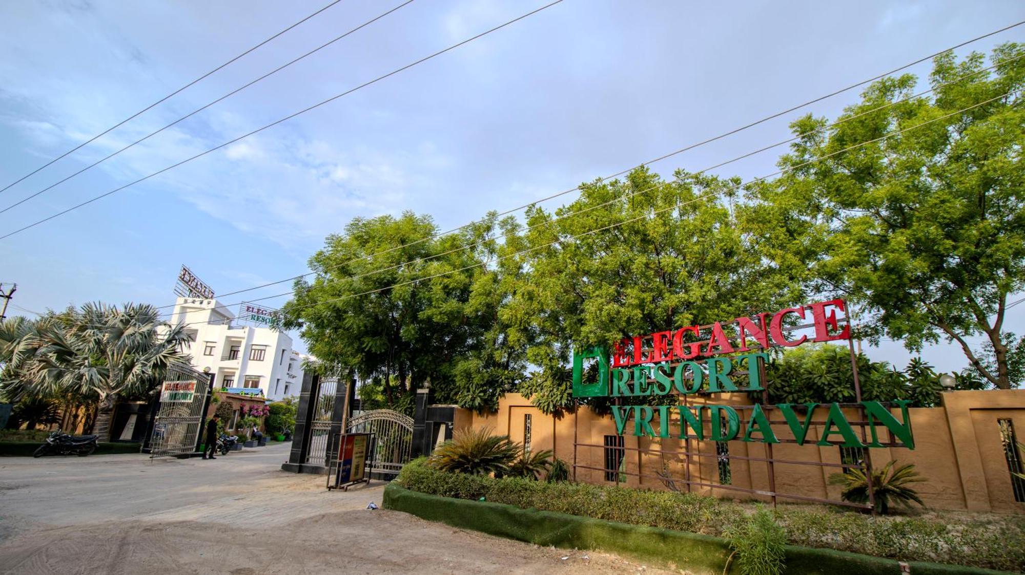 Elegance Resort Vrindávan Kültér fotó