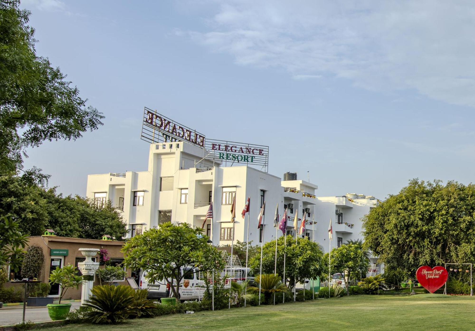 Elegance Resort Vrindávan Kültér fotó